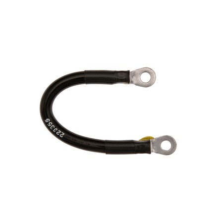 NOBLES/TENNANT BATTERY CABLE - EYELET TO EYELET, BLACK 4GA 10 in. 223355